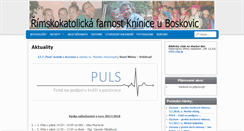 Desktop Screenshot of kninice.farnost.cz