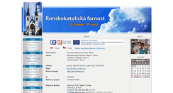 Desktop Screenshot of privoz.farnost.cz