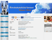 Tablet Screenshot of privoz.farnost.cz