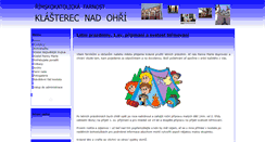 Desktop Screenshot of klasterec.farnost.cz