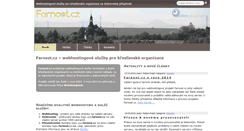 Desktop Screenshot of farnost.cz