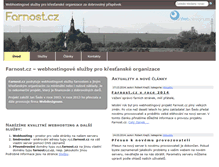 Tablet Screenshot of farnost.cz